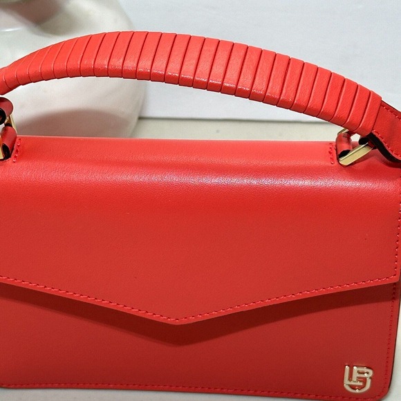 Les Petits Joueurs Corallo Micro Pixie Mini Handbag Red Coral 3 Pockets Italy - Picture 3 of 16